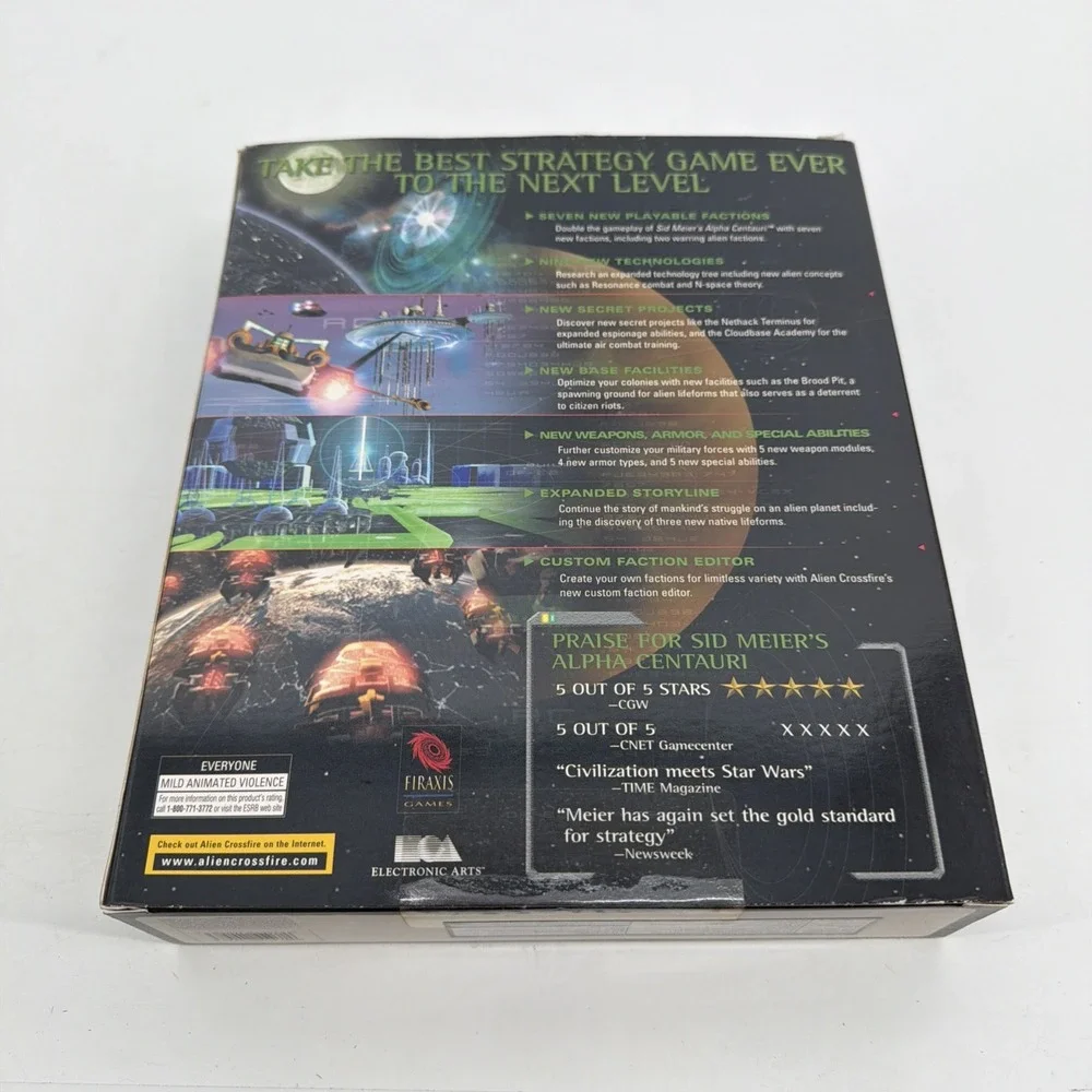 Sid Meier's Alpha Centauri Expansion: Alien Crossfire - PC Big Box